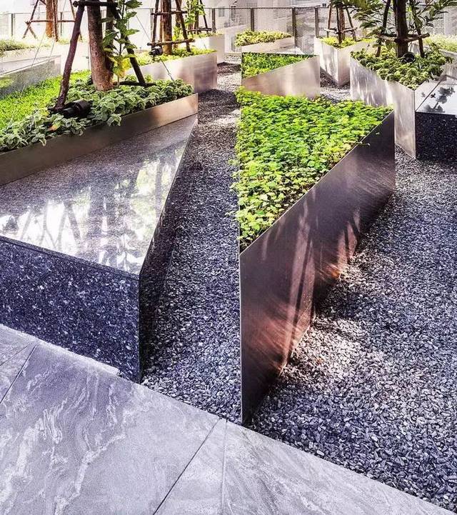 砾石铺装
